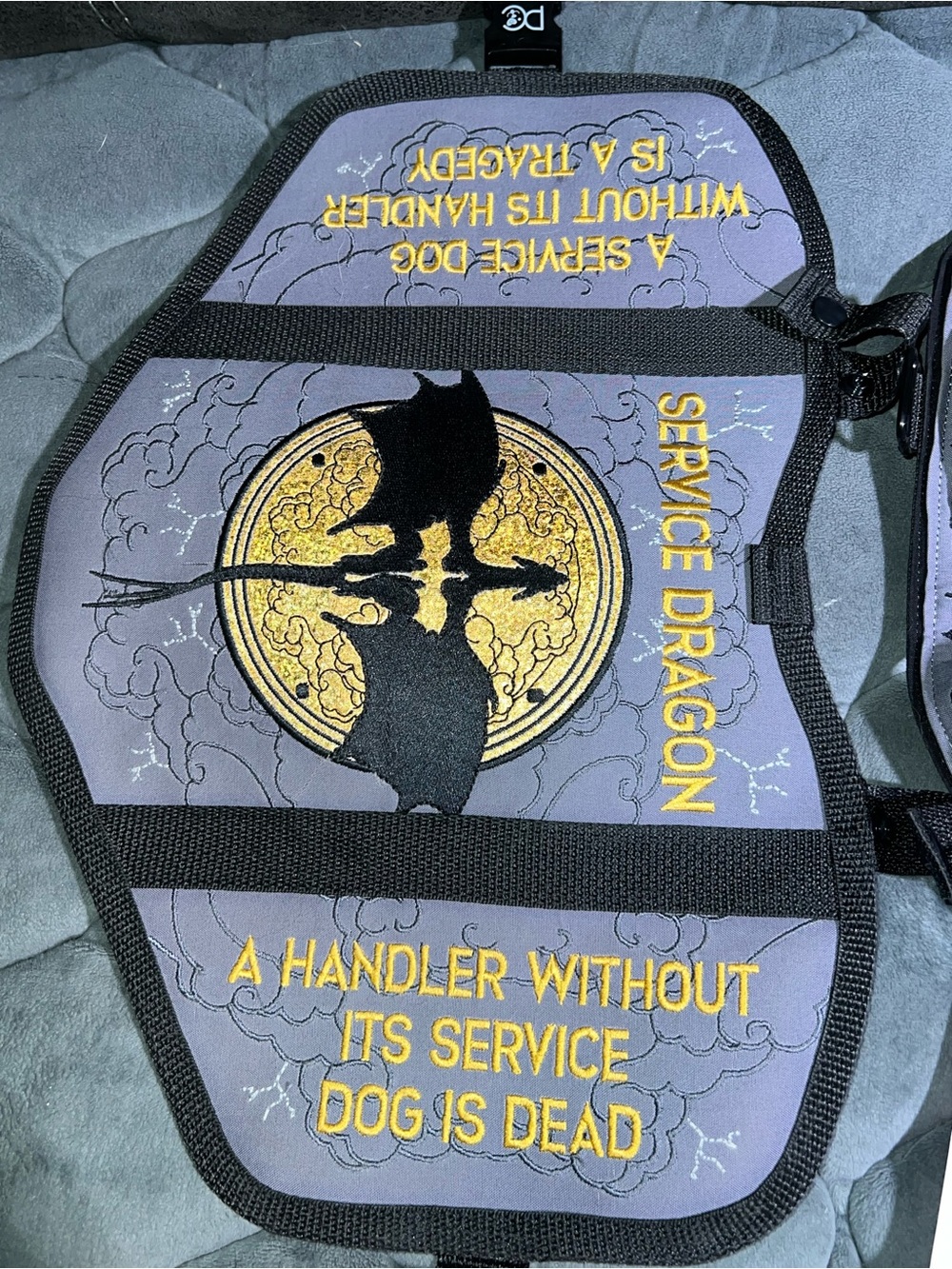 Fourth Wing Service Dog Set - Picture 2 of 3